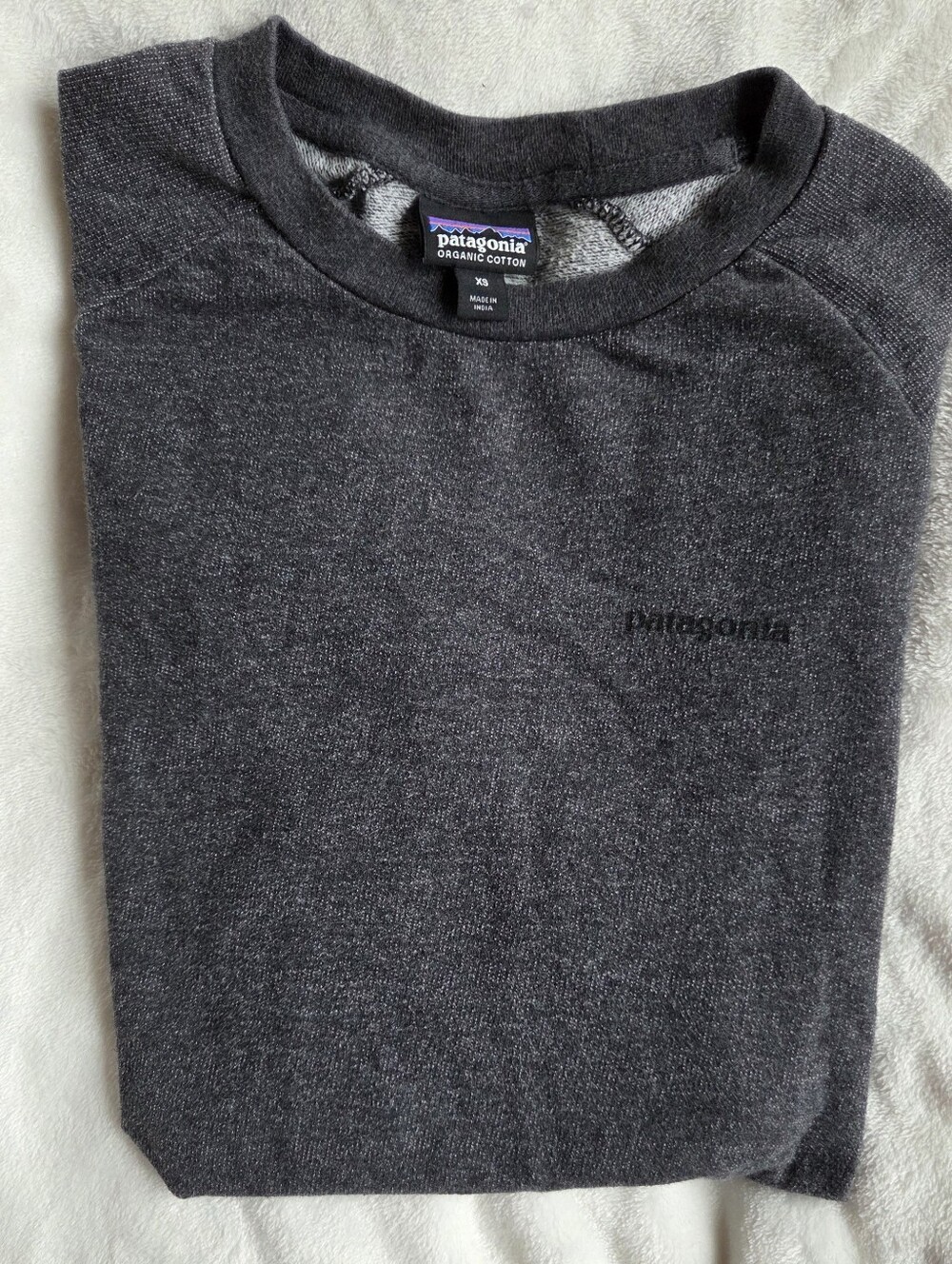 Patagonia Charcoal Heather Crewneck Sweatshirt